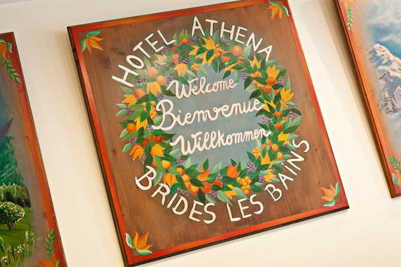 Hotel Athena Brides-les-Bains Exterior foto